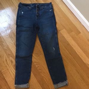 Madewell jeans high rise skinny size 26